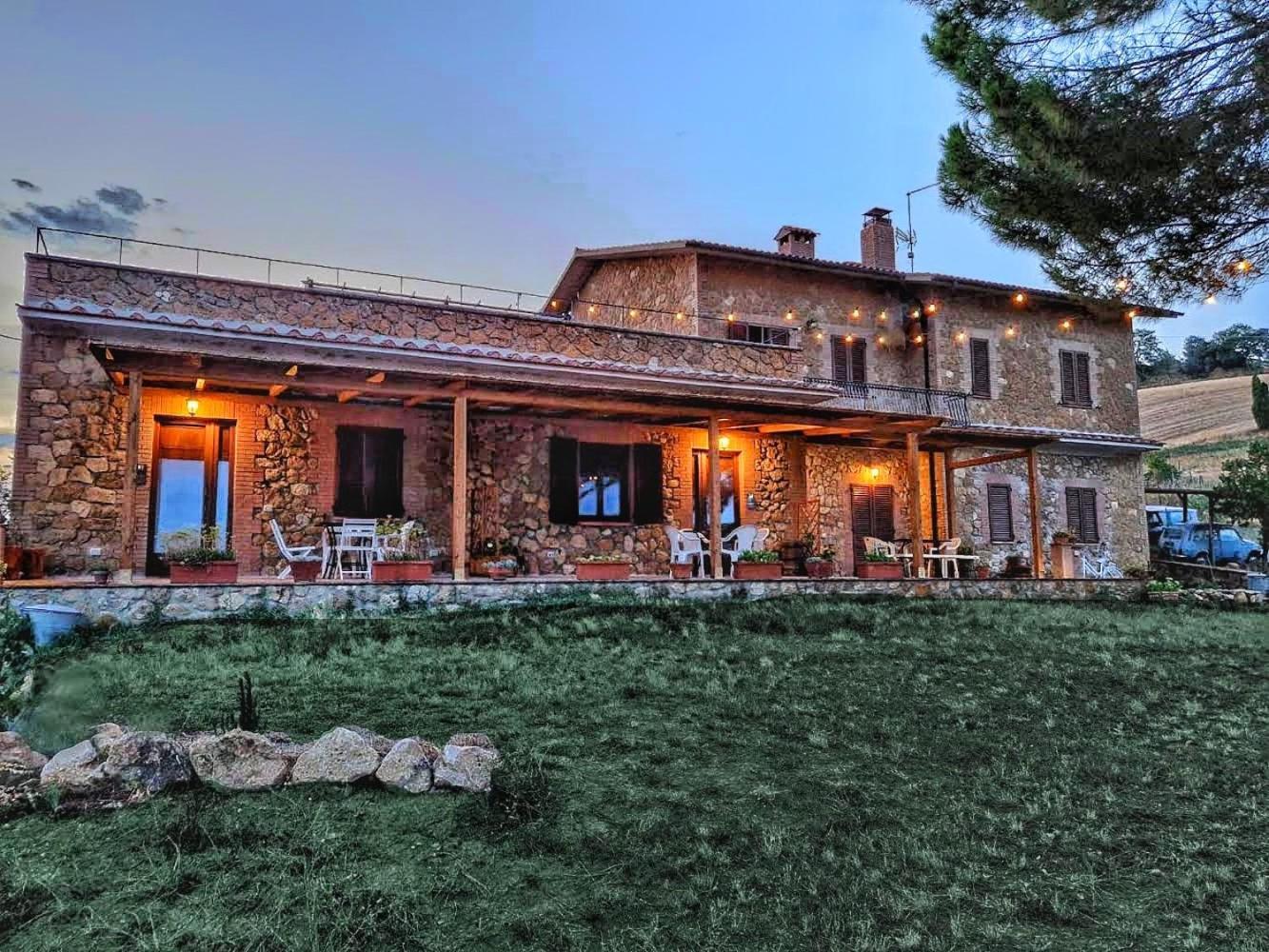 Agriturismo Il Casato - Il Torchio Pienza Exteriör bild